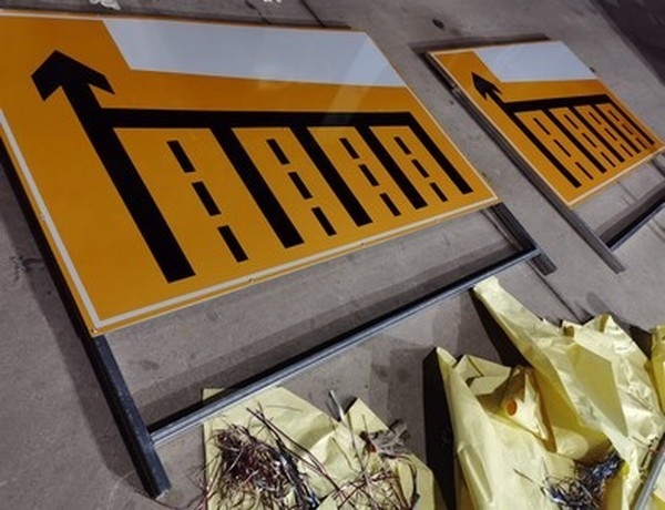 成都成都道路施工标志牌 养护专用标志牌